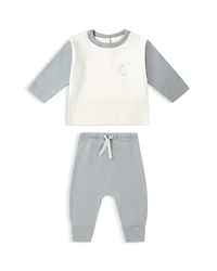 Quincy Mae Boys' Long Sleeved Raglan Tee & Pants Set - Baby