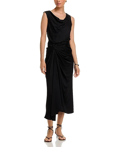A. l.c. Dara Draped Dress