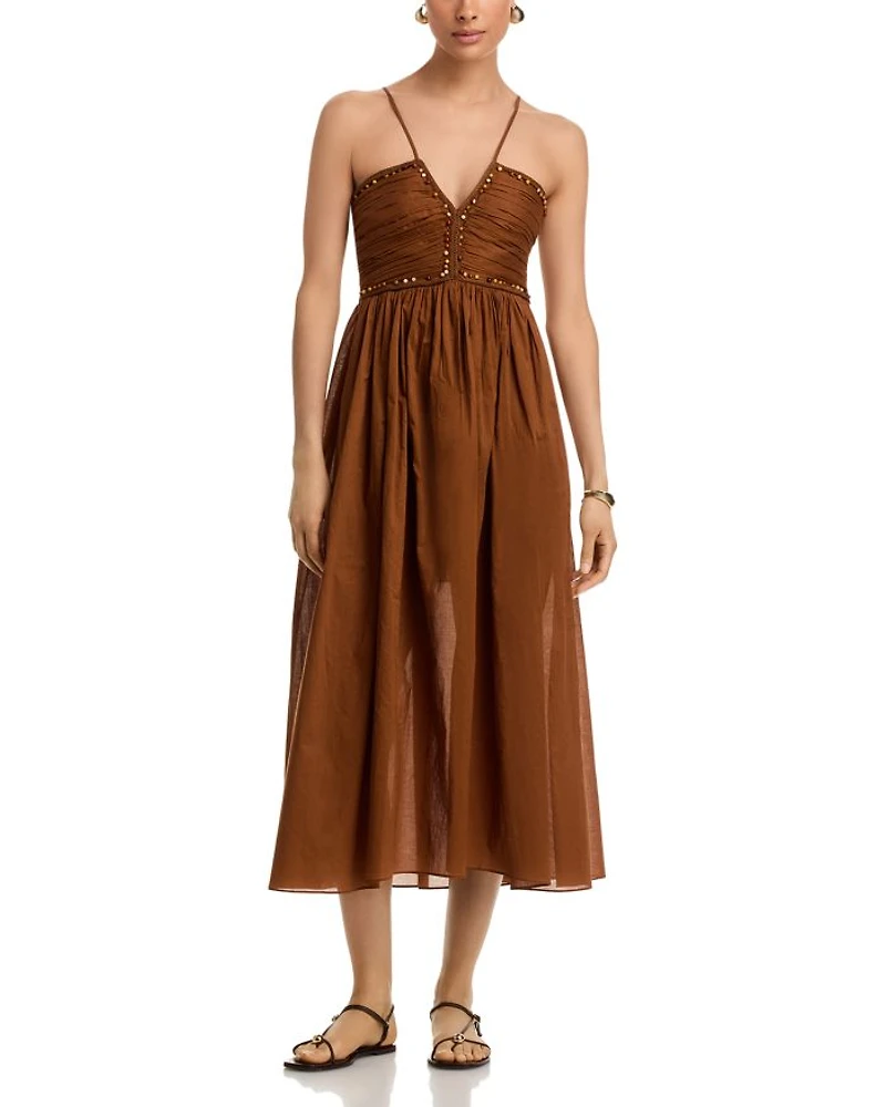 Rumi Crocheted Trim Dress