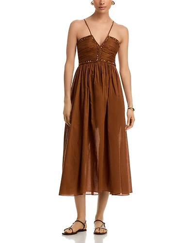 Rumi Crocheted Trim Dress