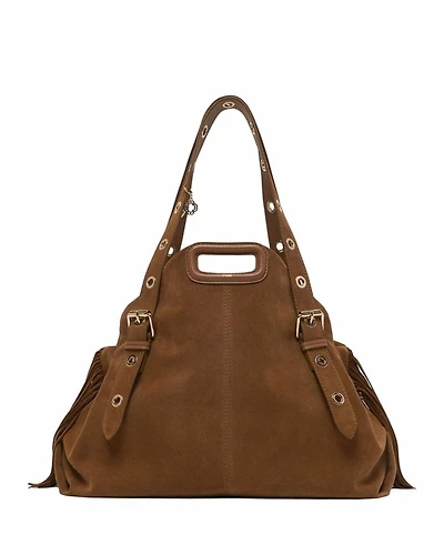 Suede Miss M XL Bag