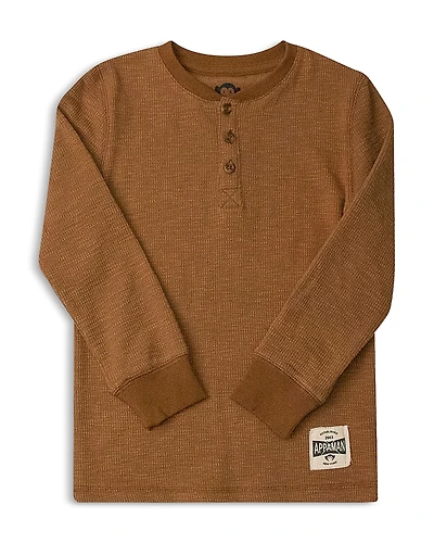 Appaman Boys' Craftsman Thermal Henley - Little Kid, Big Kid