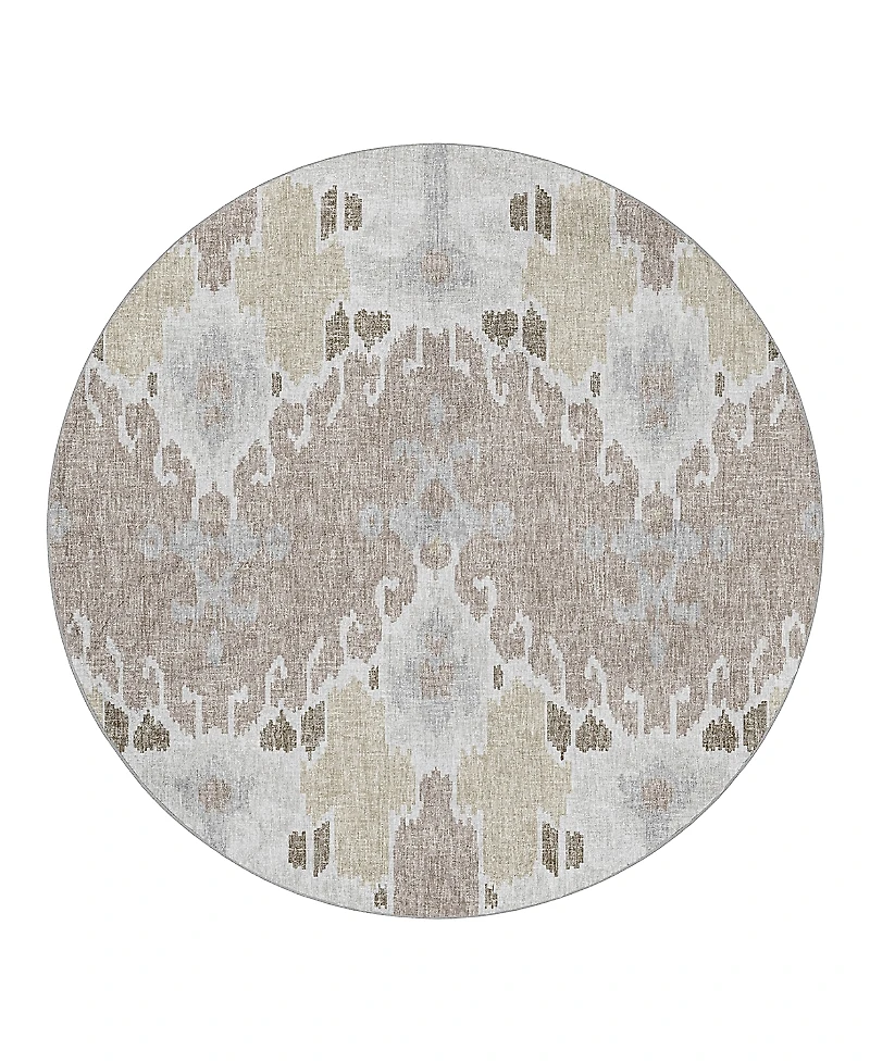 Dalyn Lorenzo Washable LN5 Round Area Rug, 8' x 8'
