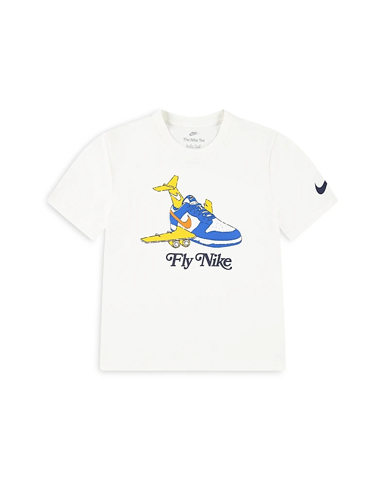 Nike Boys' Fly Graphic Logo Tee - Little Kid