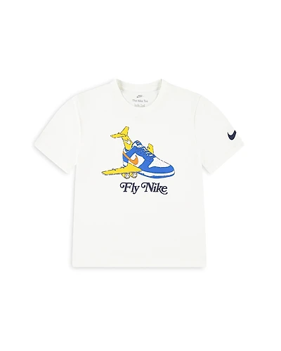 Nike Boys' Fly Graphic Logo Tee - Little Kid