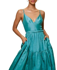 Atherton Fit & Flare Midi Dress