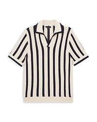 Duncan Short Sleeve Polo Sweater