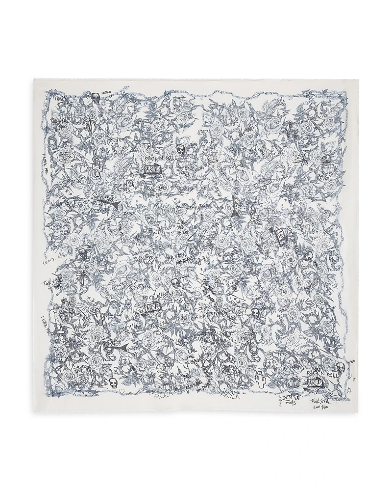 Zadig & Voltaire Kerry Roses Scarf