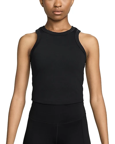 Nike Fitted Racerback Crop Tank