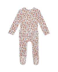 Posh Peanut Girls' Joanne Ruffled Footie - Baby