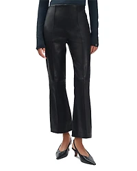 rag & bone Irina Leather Kick Flare Pants