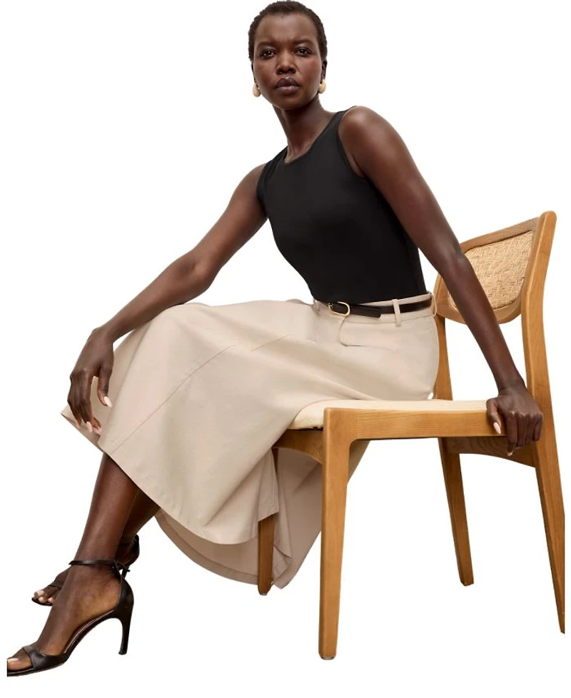 Olia Breeze Women's Cotton Viscose Skirt