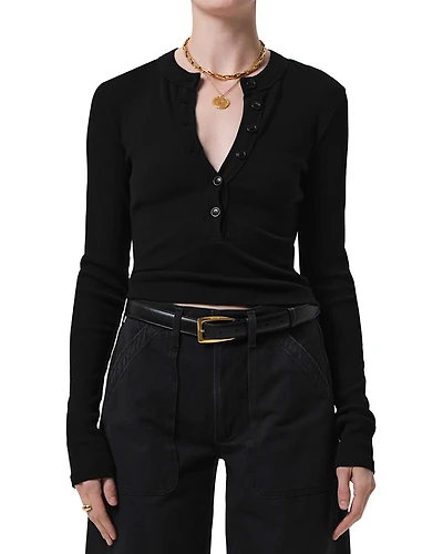 Citizens of Humanity Varra Henley Tee