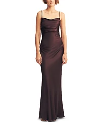 Shona Joy La Lune Lace Up Back Maxi Dress