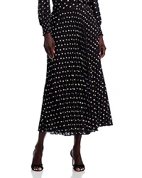 T Tahari Pleated Maxi Skirt