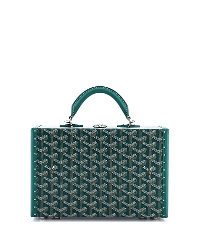 Pre-Owned Goyard Pm Grand Hotel Trunk Bag Coated Canvas