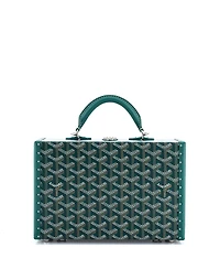 Pre-Owned Goyard Pm Grand Hotel Trunk Bag Coated Canvas