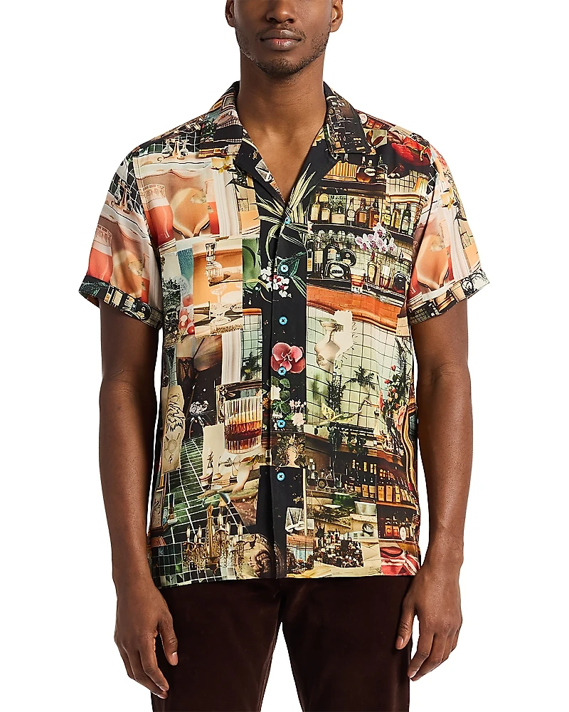 Robert Graham Harry's Place Button Down Camp Shirt