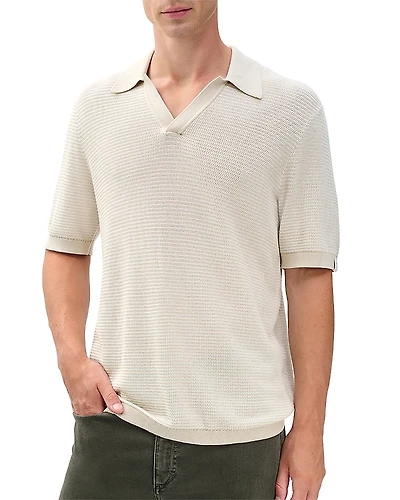 rag & bone Harvey Chevron Short Sleeve Sweater