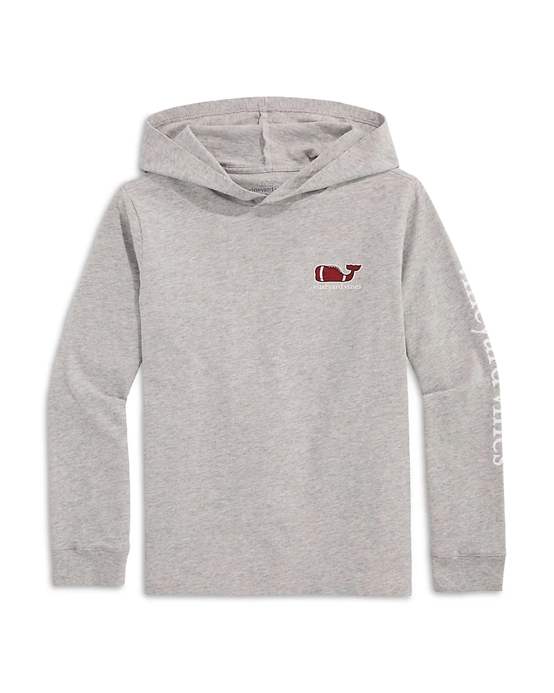Vineyard Vines Boys' Football Whale Hoodie - Little Kid, Big Kid