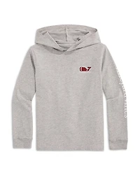 Vineyard Vines Boys' Football Whale Hoodie - Little Kid, Big Kid