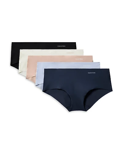 Calvin Klein Invisibles Hipster Briefs, Pack of 5