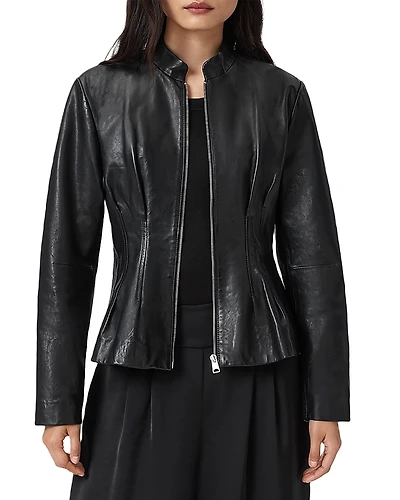 Allsaints Clo Leather Jacket