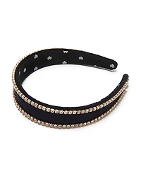 Lele Sadoughi Bessette Crystal Edge Headband