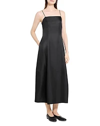 Silk Parachute Skirt Dress