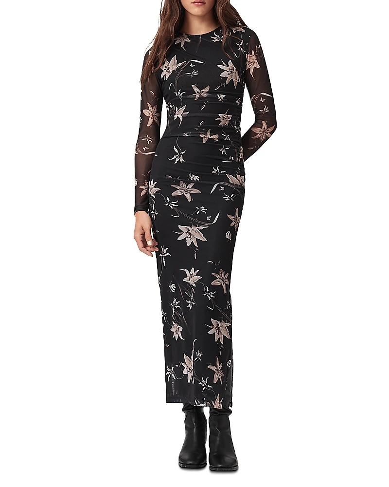 Allsaints Caia Mesh Dress