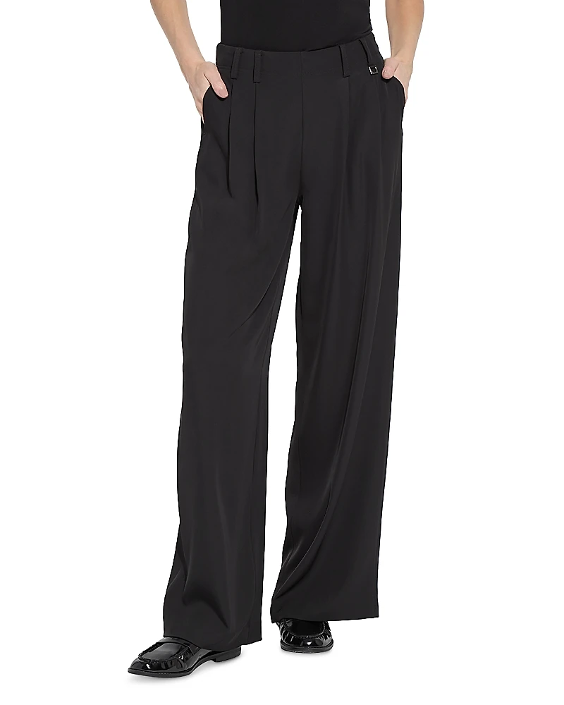 Lysse Darcy Pleated Wide Leg Trousers