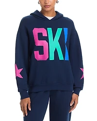 Aqua Zoe Ski Stars Hoodie - Exclusive