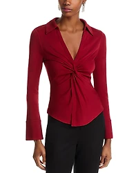 Cinq a Sept Matte Jersey McKenna Top
