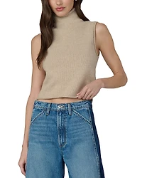 Joe's Jeans The Stevie Sleeveless Roll Neck Sweater