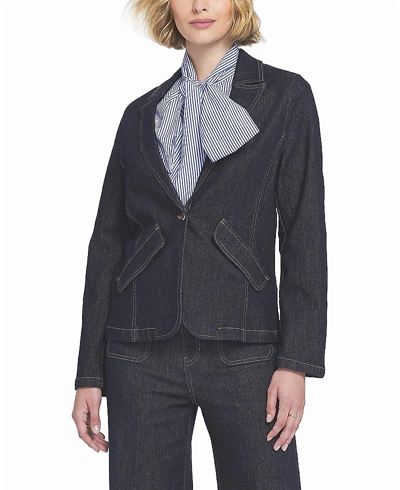 Elle Denim Blazer