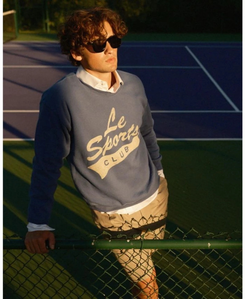 Le Sports Club Flea Market Fleece Sweater