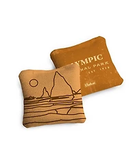 4x4 Olympic National Park Durasuede + Turbo Polyglide Pilot Versacraft Cornhole Bags