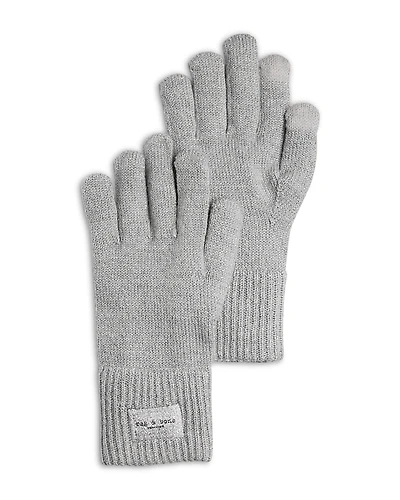 rag & bone Blake Metallic Tech Gloves