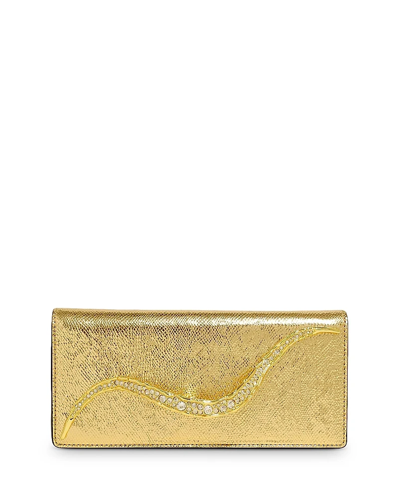 Alexis Bittar Crystal Curve Side Handle Clutch
