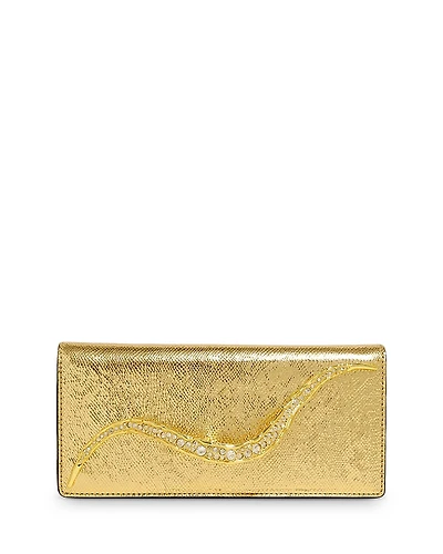 Alexis Bittar Crystal Curve Side Handle Clutch