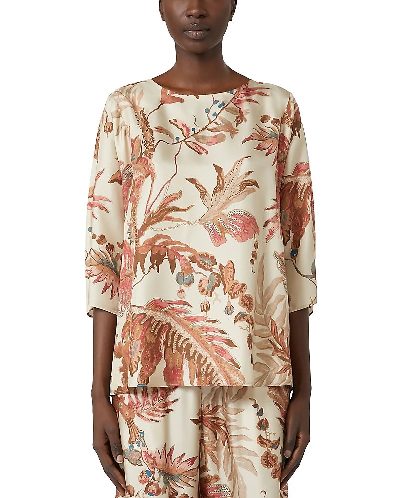 Weekend Max Mara Filippo Silk Top