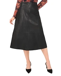 Ted Baker Lyndelle Leather Midi Skirt