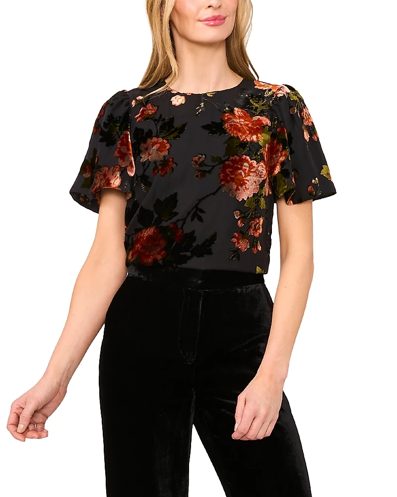 Ted Baker Belliana Burnout Velvet Top
