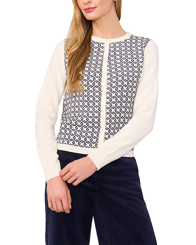 Ted Baker Laoshen Colorblocked Cardigan