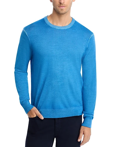 Michael Kors Merino Wool Garment Dyed Sweater