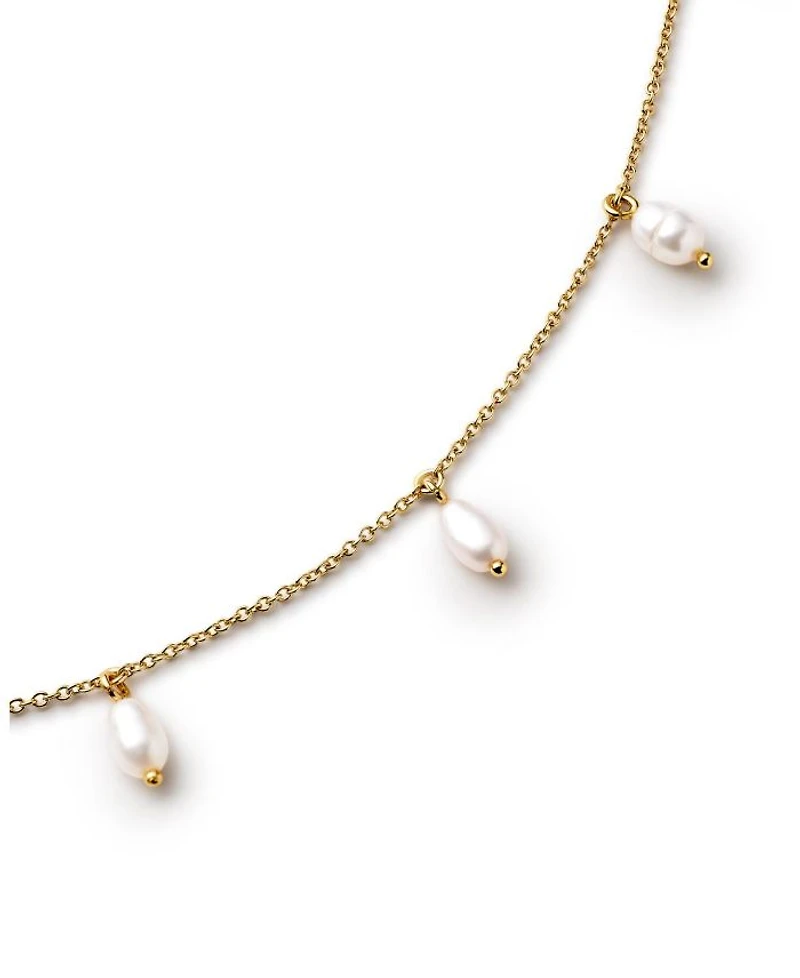Loki Gold Pearl Necklace