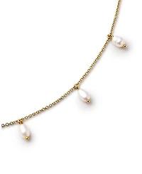 Loki Gold Pearl Necklace