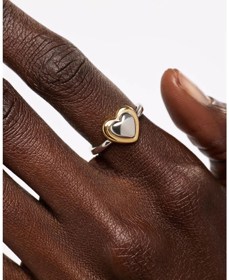 Camelia Heart Ring