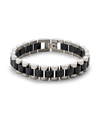 Ana Luisa Ora Silver Ceramic Watch Strap Bracelet