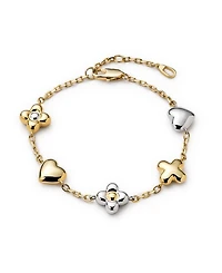 Azura Gold Charm Bracelet